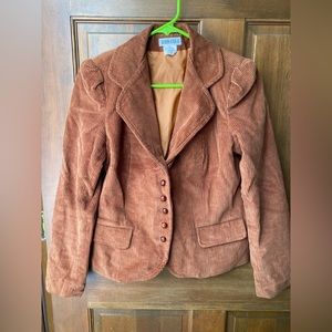 Vintage corduroy jacket Robin Ross boho